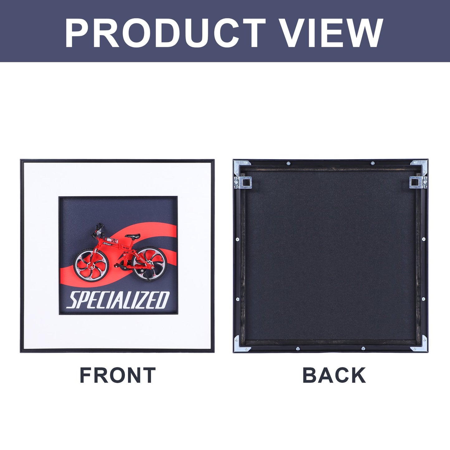 Celebrate Cycling Excellence: Specialized Die-Cast Cycle Decorative Wall Frame