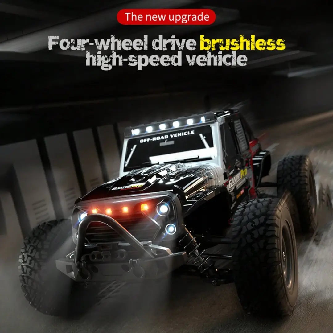 RC Model 1:16 – 16103 Pro MAX RC Car 4WD Off-Road | 70km/h Brushless High-Speed Racing Vehicle with Lights