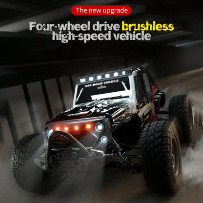 RC Model 1:16 – 16103 Pro MAX RC Car 4WD Off-Road | 70km/h Brushless High-Speed Racing Vehicle with Lights