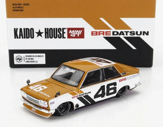 Mini GT 1:64 Kaido★House- #KHMG052 - BRE Datsun 510 Street - Diecast Scale Model Car
