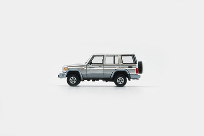 BM Creations 1:64 Toyota Land Cruiser LC76 Diecast Model Car | Premium Collectible with Opening Parts & Accessories | Three Color Variants