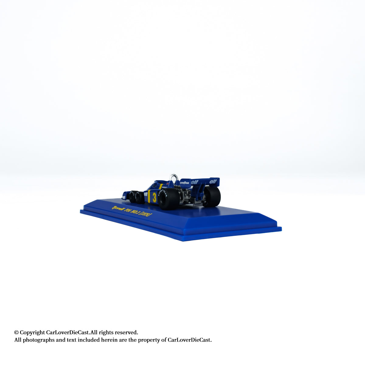 Kyosho 1:64 Tyrrell P34 No.3 1976 Die-Cast Formula Racing Car with