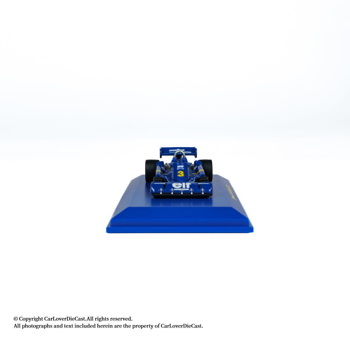 Kyosho 1:64 Tyrrell P34 No.3 1976 Die-Cast Formula Racing Car with
