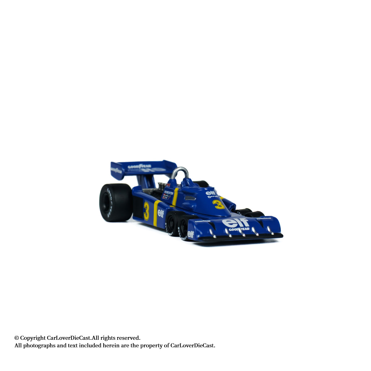 Kyosho 1:64 Tyrrell P34 No.3 1976 Die-Cast Formula Racing Car with