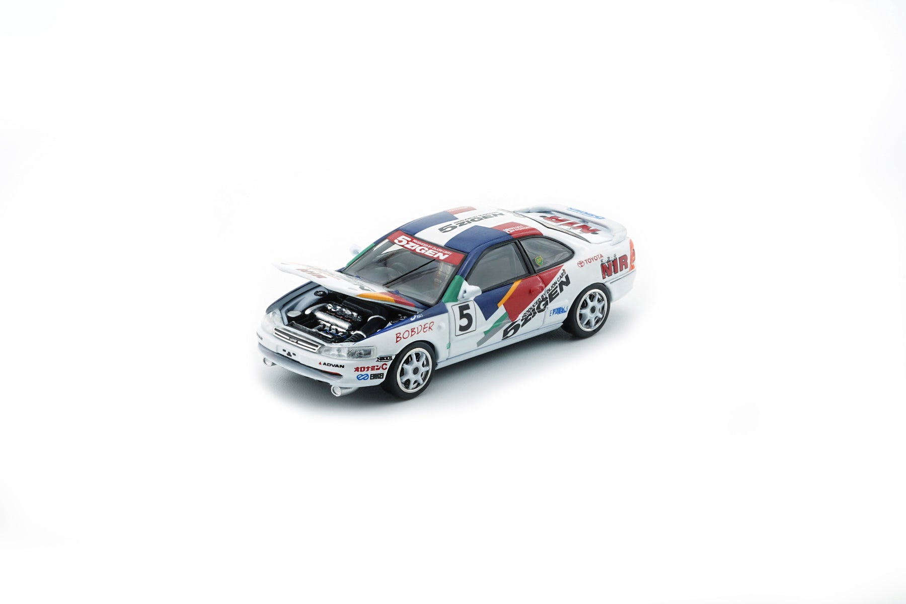 BM Creations 1:64 Toyota Levin 101 5ZIGEN #5 (RHD) Diecast Model
