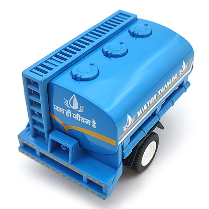Centy Water Tractor Tanker Toy | Friction Powered Farm Tractor with Detachable Blue Trailer for Kids Age 3+