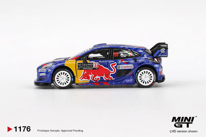 Minigt 1:64 FORD PUMA RALLY1 #55 M-SPORT FORD WRT 2025 RALLY MONTE-CARLO