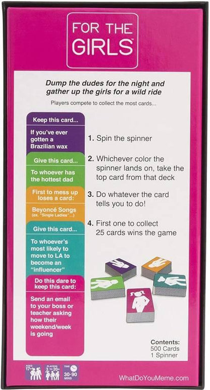 For the Girls Adult Party Card Game - Jaiman Toys