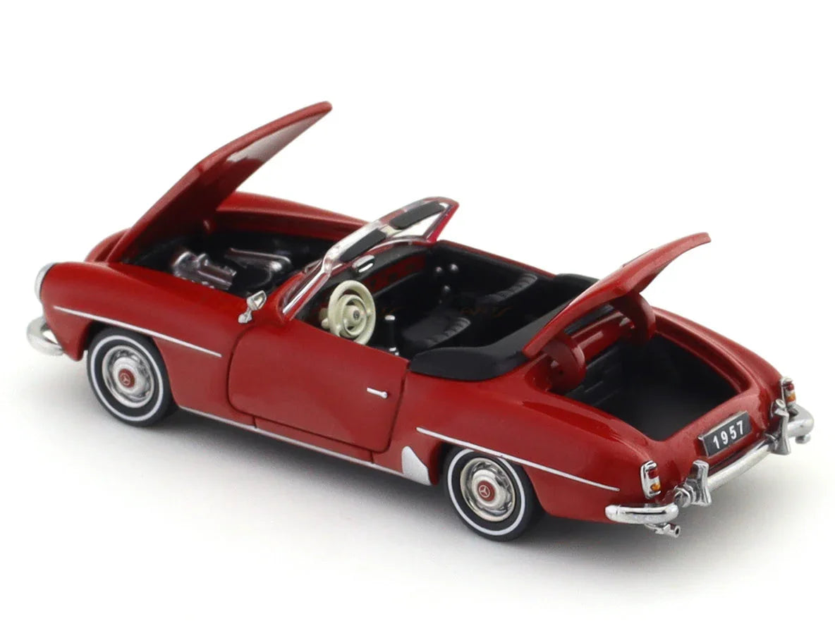 GFCC 1:64 1957 Mercedes-Benz 190SL Red   Diecast Model Car