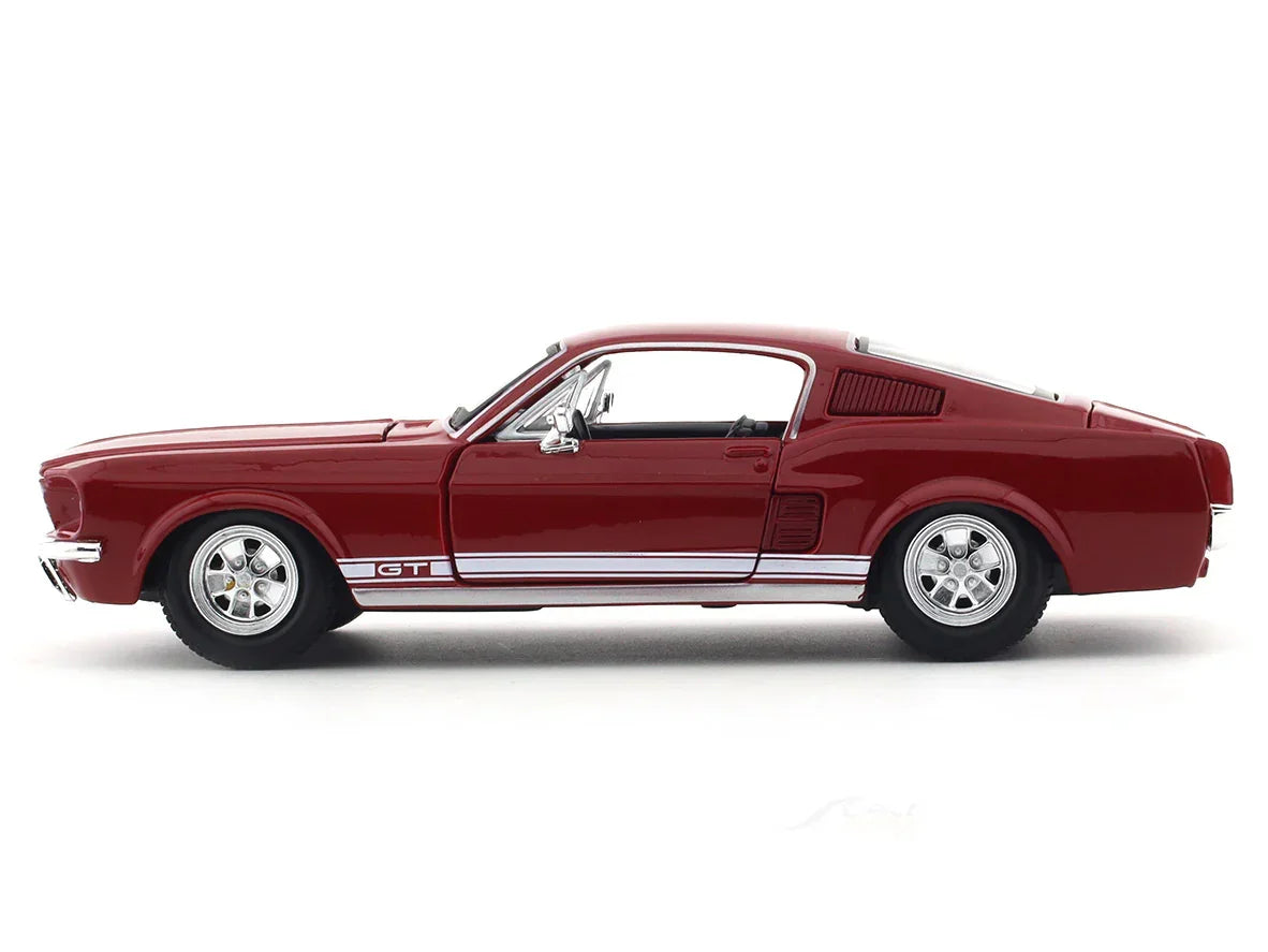 Maisto 1:24 Scale Die‑Cast Model – 1967 Ford Mustang GT (Red Hardtop) - Jaiman Toys