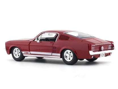 Maisto 1:24 Scale Die‑Cast Model – 1967 Ford Mustang GT (Red Hardtop) - Jaiman Toys