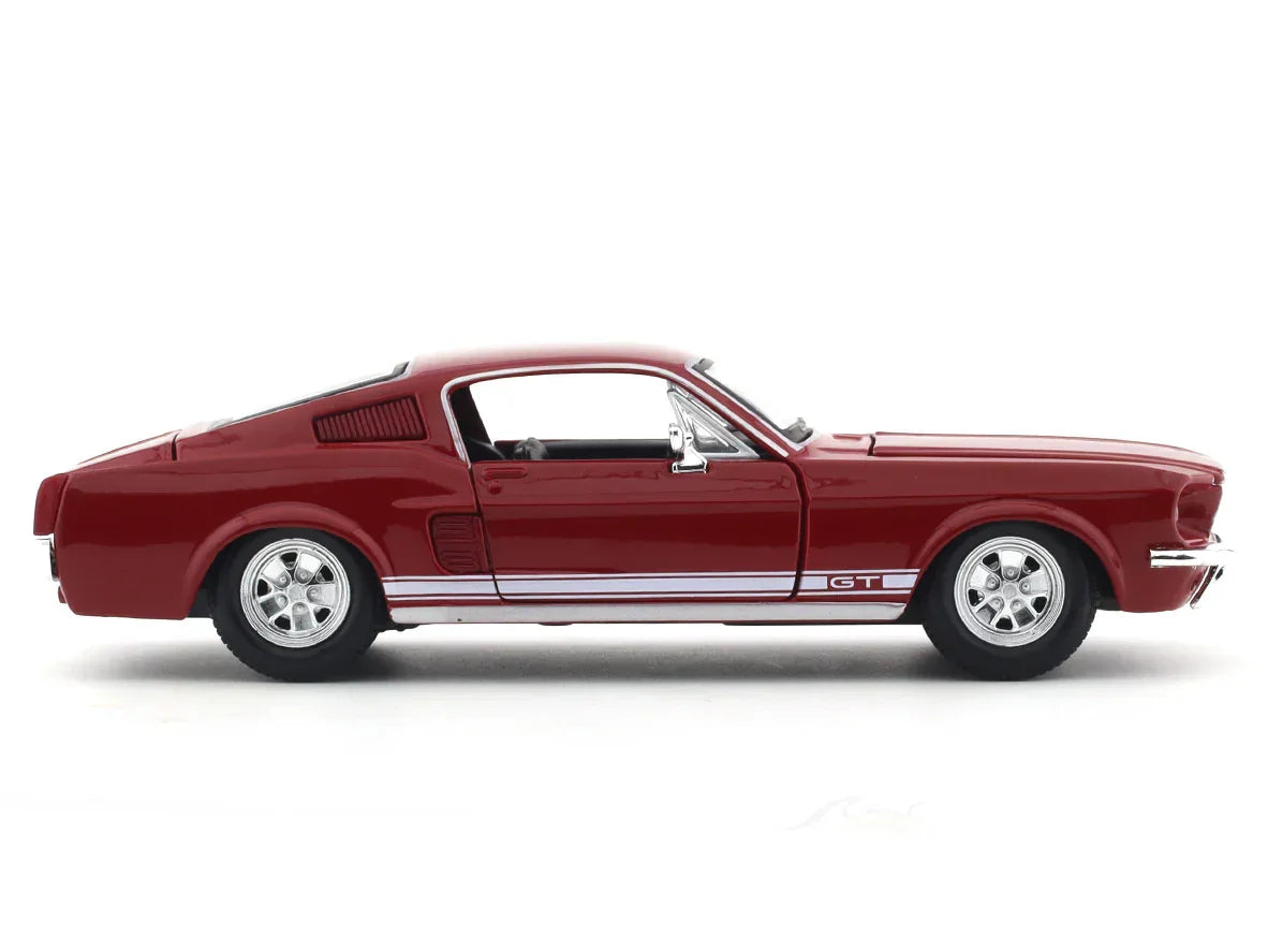 Maisto 1:24 Scale Die‑Cast Model – 1967 Ford Mustang GT (Red Hardtop) - Jaiman Toys