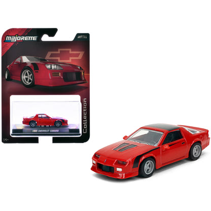 Majorette 1985 Chevrolet Camaro Red – Collection Series 1:64 Diecast Model Car