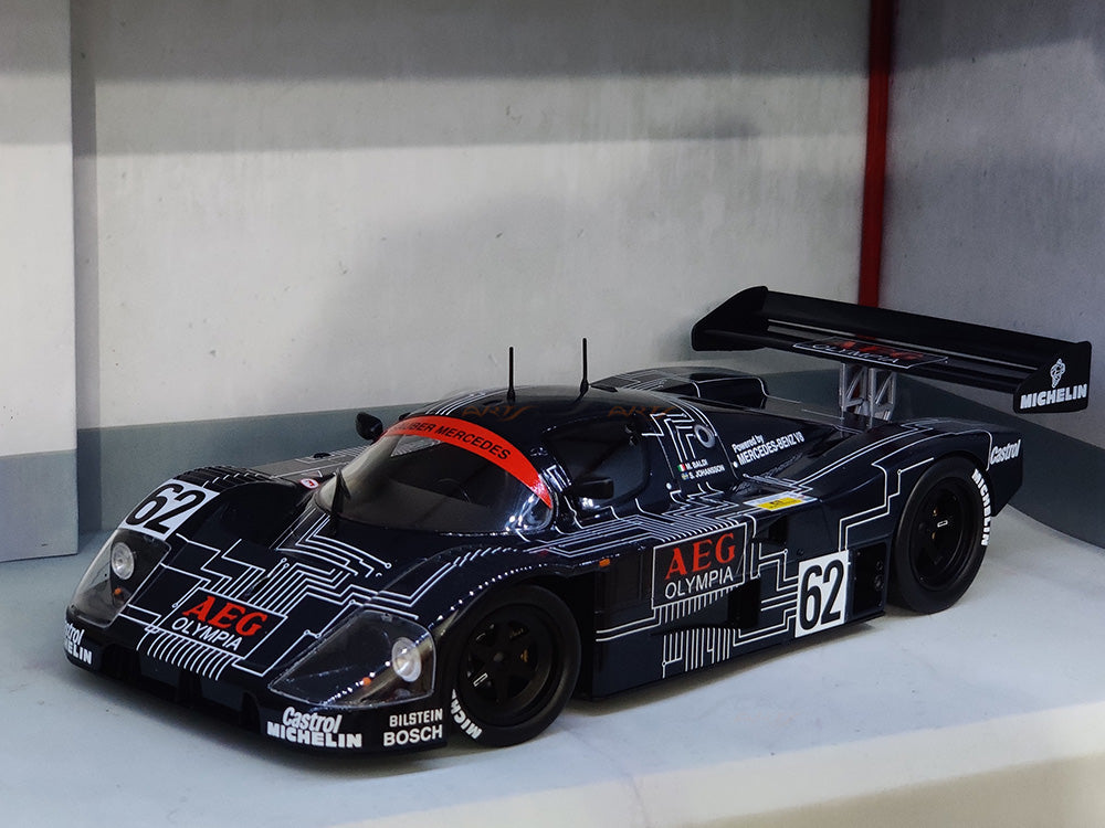 YUNGSHING MODEL  1:64 Sauber Mercedes C9 Le Mans #62 ASC BODY Die-Cast Racing Car Model