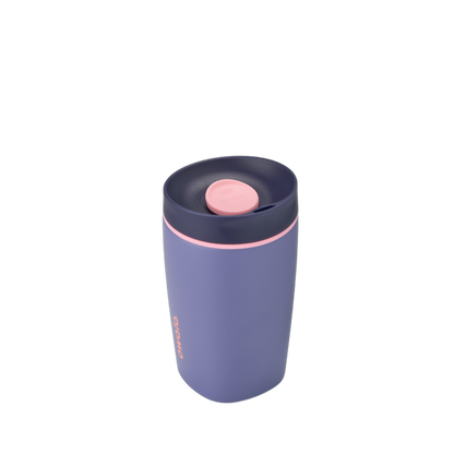 Owala SmoothSip Slider Insulated Sipper Bottle 12oz. / 355ml – Leakproof Travel Coffee Mug with Sliding Lid for Hot & Cold Drinks (pack of 1)