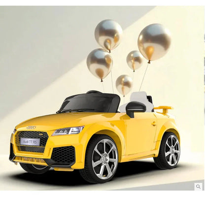 EMotorad Formula Fun AUDI TT RS Remote Control Toy Car – High-Speed Racing Model - Yellow