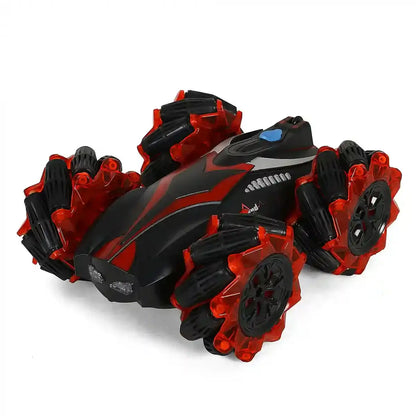 Hurricane Drift Stunt Car – Red | 360° Spins, Double-Sided Driving, Drifting Wheels & 2.4GHz Remote Control (Age 6+)
