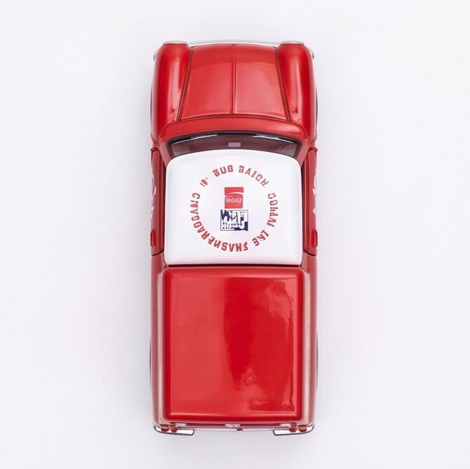 Tiny City Morris Mini Pickup Coca-Cola 1:50 Die-Cast Model Car | Official Coca-Cola Collectible Mini Truck