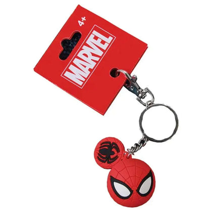 Marvel Spiderman PVC Keychain –For Keys & Bags Durable Marvel  Superhero Accessory