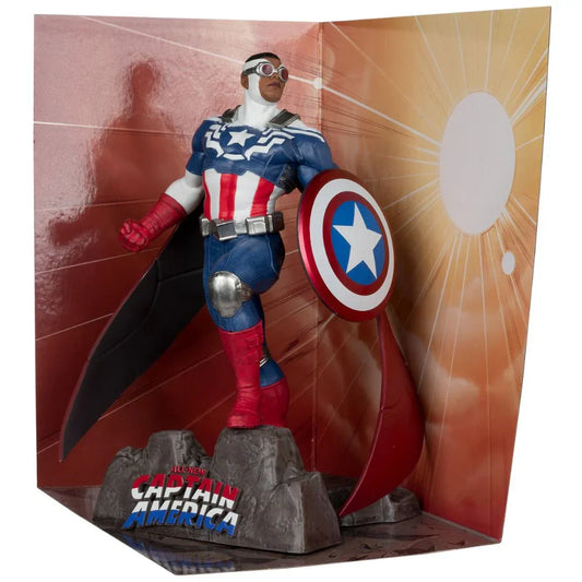 Marvel Collection – Captain America (All-New Captain America #1) Action Figure by McFarlane Toys - Jaiman Toys