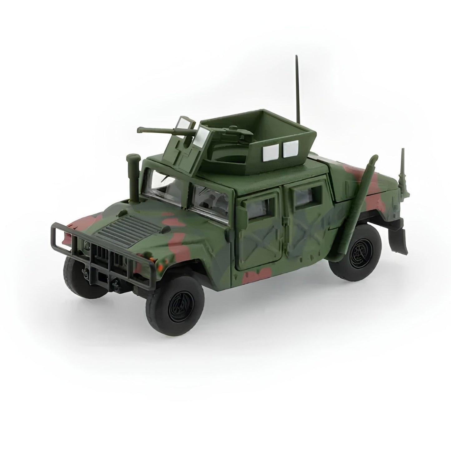 BMC Creations 1:64 HUMVEE 4-CT Military Vehicle Diecast Model | Premium Military Collectible with Accessories | Two Variants