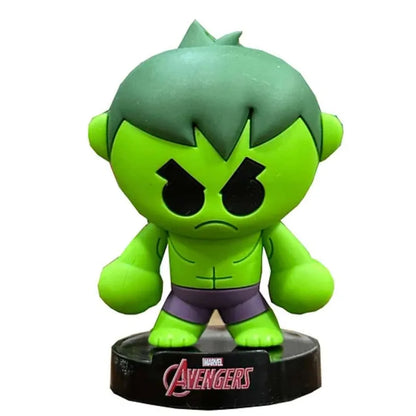 Marvel Hulk Drop-Glue Standing Figure Keychain – 3D Superhero Collectible