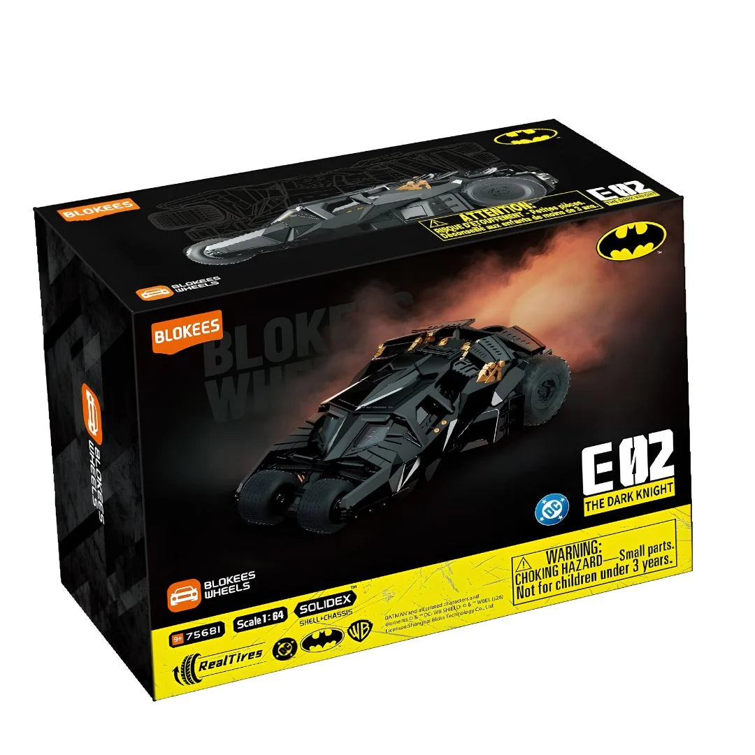 Blokees Wheels Batman E02 Gotham Velocity Collectible Vehicle Blind Box | DC Batman Building Car