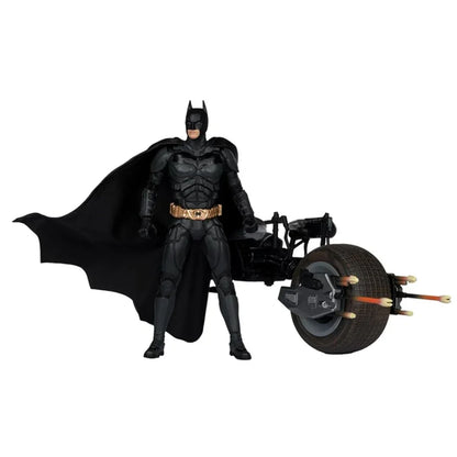 Batpod with Batman (The Dark Knight) – DC Multiverse Vehicle & Figure Set by McFarlane Toys - Jaiman Toys
