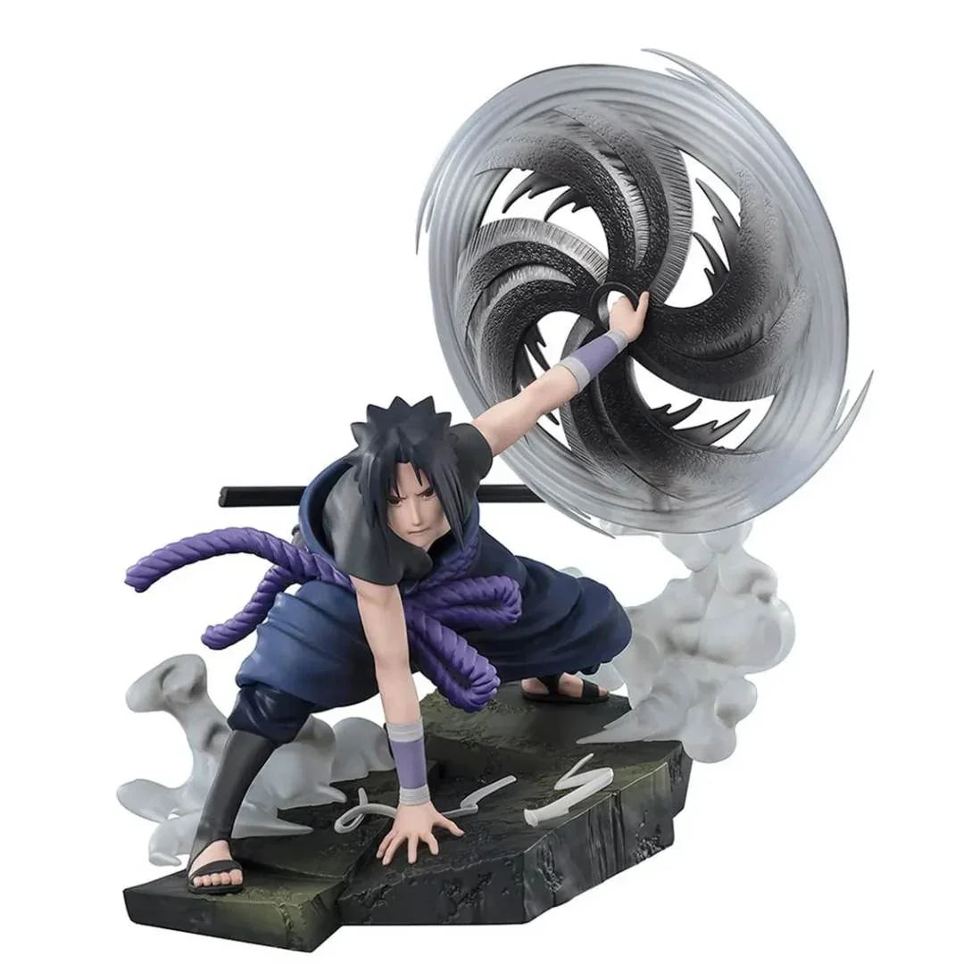 Naruto: Shippuden – Sasuke Uchiha “The Light & Dark of the Mangekyo Sharingan” FiguartsZERO Extra Battle Statue by Bandai - Jaiman Toys