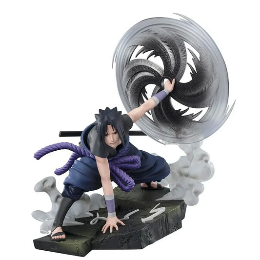 Naruto: Shippuden – Sasuke Uchiha “The Light & Dark of the Mangekyo Sharingan” FiguartsZERO Extra Battle Statue by Bandai - Jaiman Toys