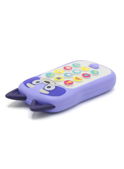 Cute Puppy Musical Toy Phone for Kids | Interactive Learning Mobile Phone with Lights, Sounds & Educational Buttons | Assorted Colours