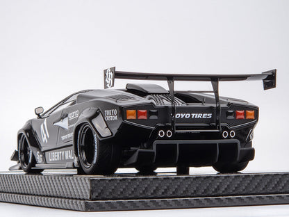 Vision64 1:64 Lamborghini Countach LBWK Liberty Walk White Diecast Scale Model Car