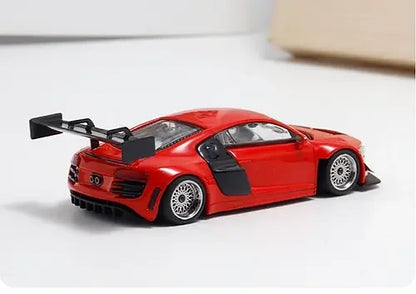Lemanfang 1:64 Audi R8 LMS Ultra Red Diecast Car Model – Collector’s Edition - Jaiman Toys
