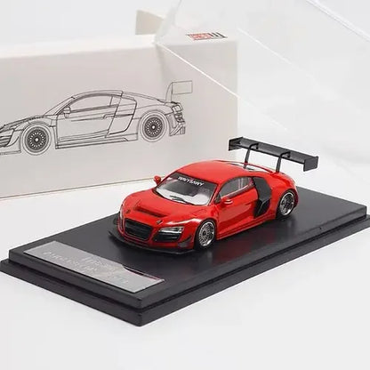 Lemanfang 1:64 Audi R8 LMS Ultra Red Diecast Car Model – Collector’s Edition - Jaiman Toys