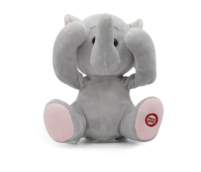 Peek-A-Boo Manny Elephant – Interactive Musical Plush Toy for Toddlers