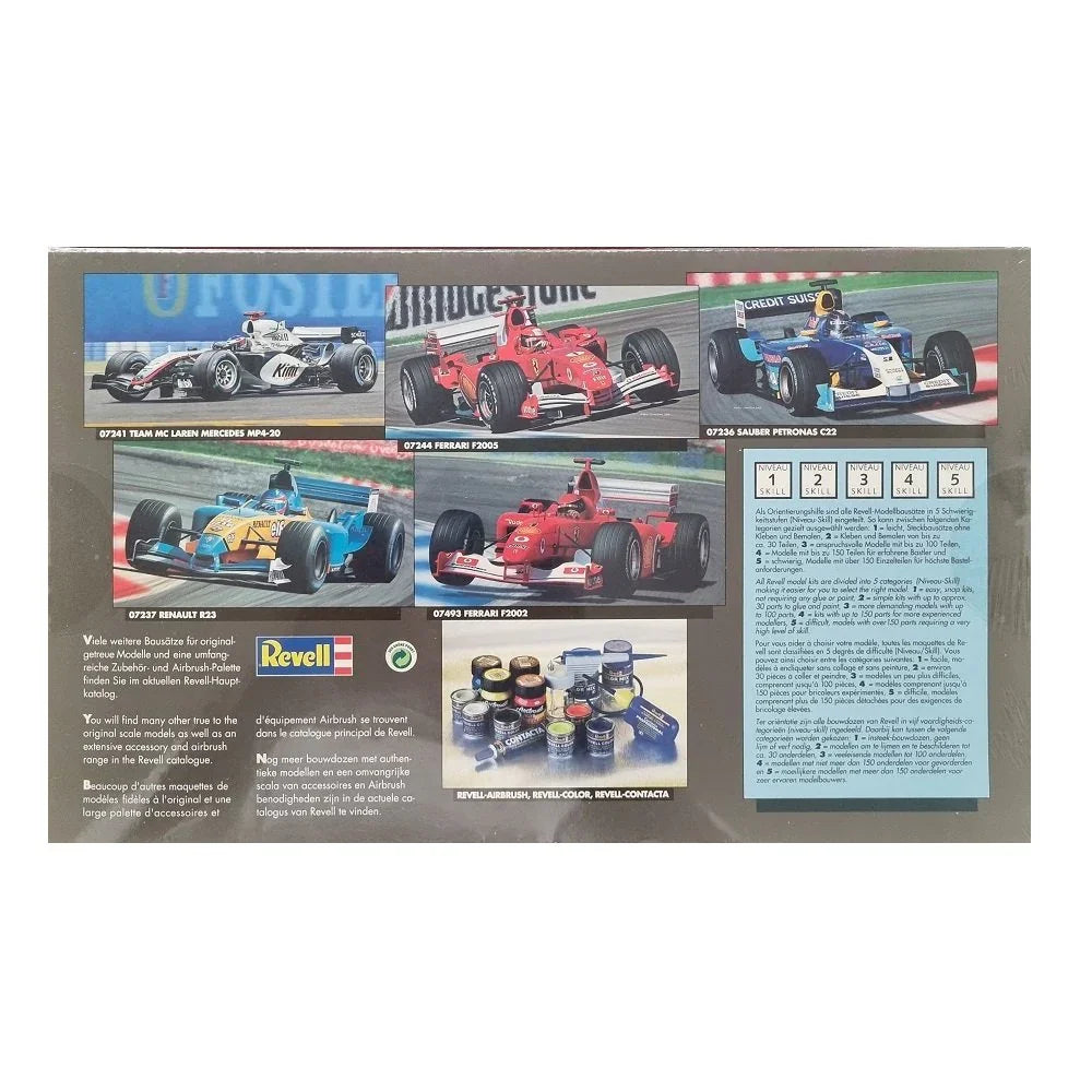 Revell BMW Sauber F1 Team 1:24 Scale Plastic Model Kit 07245 - Jaiman Toys