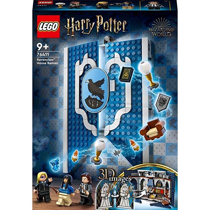 LEGO 76411 Harry Potter Ravenclaw House Banner Building Toy Set (305 Pieces)