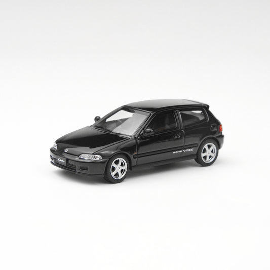 LCD Models 1:64 Honda Civic EG6 (Black) Diecast Scale Model Car
