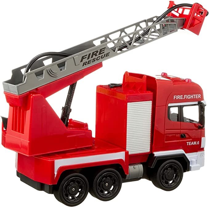 Breatoi Fire Rescue Truck with Remote Control Multi Color