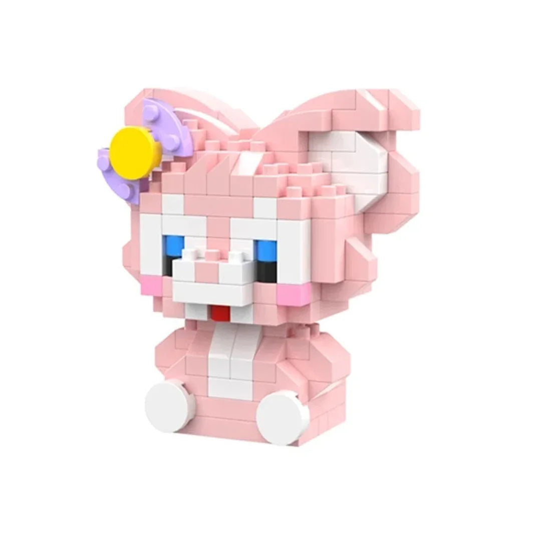 Mini Building Blocks Toy – Sitting Mold Small Particle Set for Kids Birthday Gift