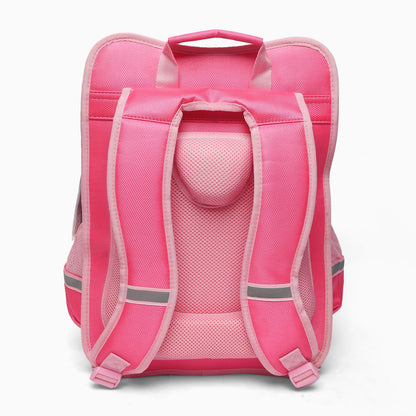 Barbie Girls School Backpack (40.5cm)| Pink Glitter Candy Theme School Bag with Multiple Compartments & Side Pockets