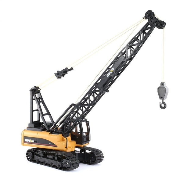 HUINA 1572 1:14 RC Crawler Crane | 15CH 2.4GHz Metal Alloy Construction Crane with 680° Rotation Engineering Construction Truck