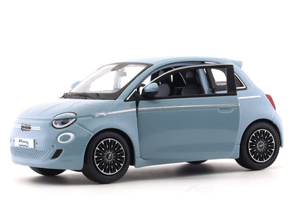 Bburago 1:24 Fiat 500e (2023) Diecast Model Car – City Car Collectible with Window Display Box