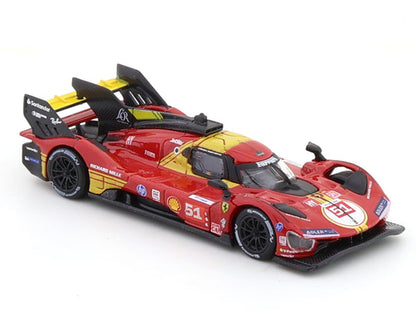 Bburago 1:64 Ferrari 499P Racing Die-Cast Model Car – Official Licensed Ferrari Collectible | 2 Colour Variants