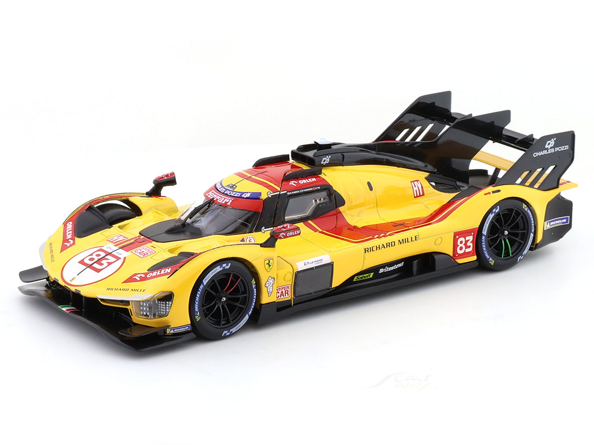 Bburago 1:24 Ferrari 499P Le Mans Hypercar #83 – Official Ferrari Die-Cast Collector Model