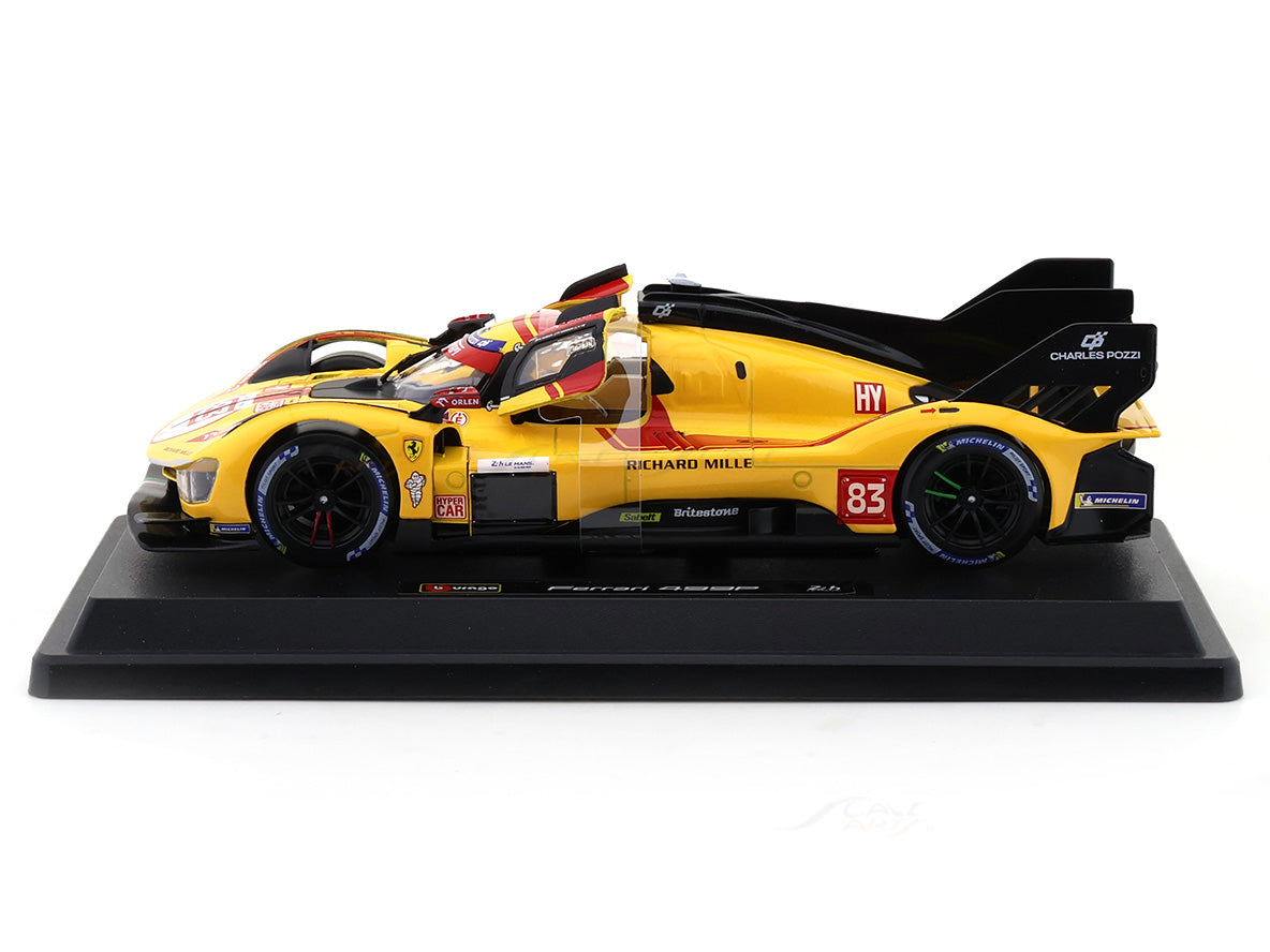 Bburago 1:24 Ferrari 499P Le Mans Hypercar #83 – Official Ferrari