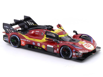 Bburago 1:24 Ferrari 499P Le Mans Hypercar #51 – Official Ferrari Die-Cast Collector Model