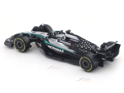Bburago 1:64 Mercedes-AMG F1 W16 E Performance #12 2025 Diecast Formula 1 Racing Car Model