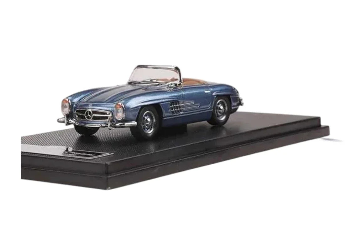 GFCC 1960 Mercedes-Benz 300SL Roadster Ice Blue 1/64 Scale Diecast Model Car - Jaiman Toys