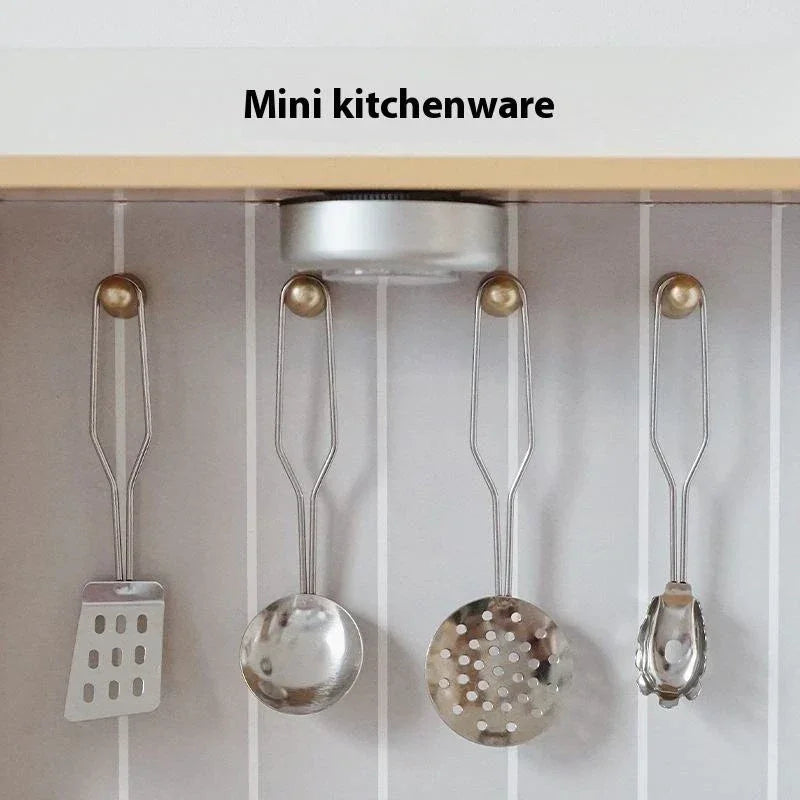 Wooden Play Luxury Kitchen with Simulated Sound and LightSound Light Glowing Popular Kitchen Toy Set